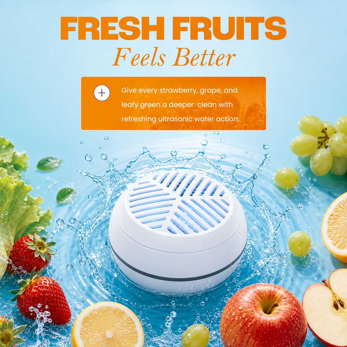 Portable Fruit Cleaner